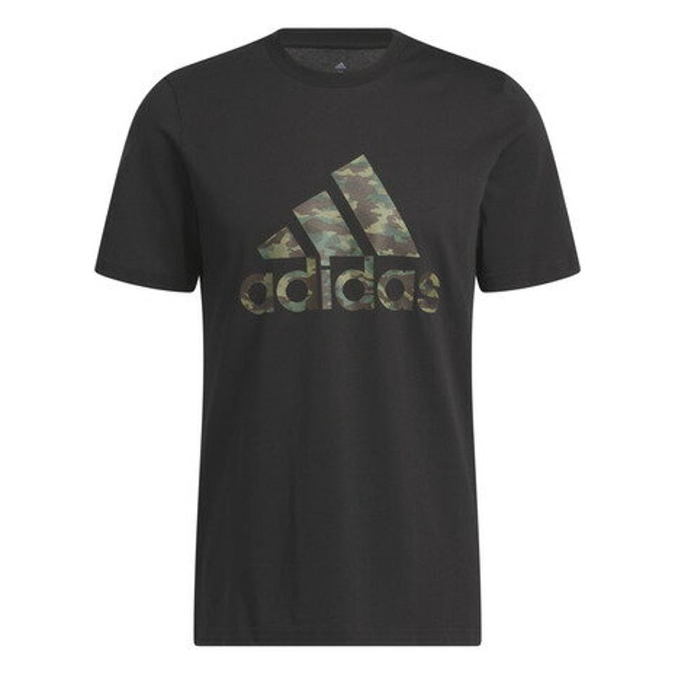 アディダス(adidas)(メンズ)半袖Tシャツ メンズ 黒 カモ EKH83-HS3215