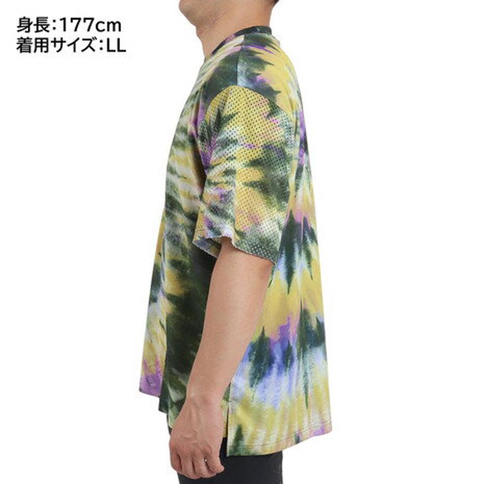 スポルディング（SPALDING）（メンズ）バスケットボールウェア Tシャツ タートルズ スパイラルダイ SMT22146TYL