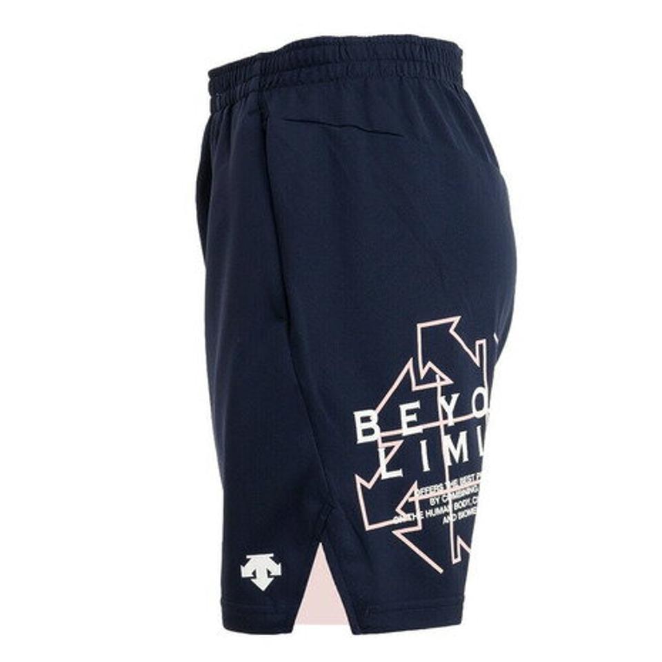 【3点10％OFFクーポン対象！10/26まで】デサント（DESCENTE）（レディース）バレーボールウェア レディース プラクティスパンツ DVWTJD80 NV 股下L寸16cm