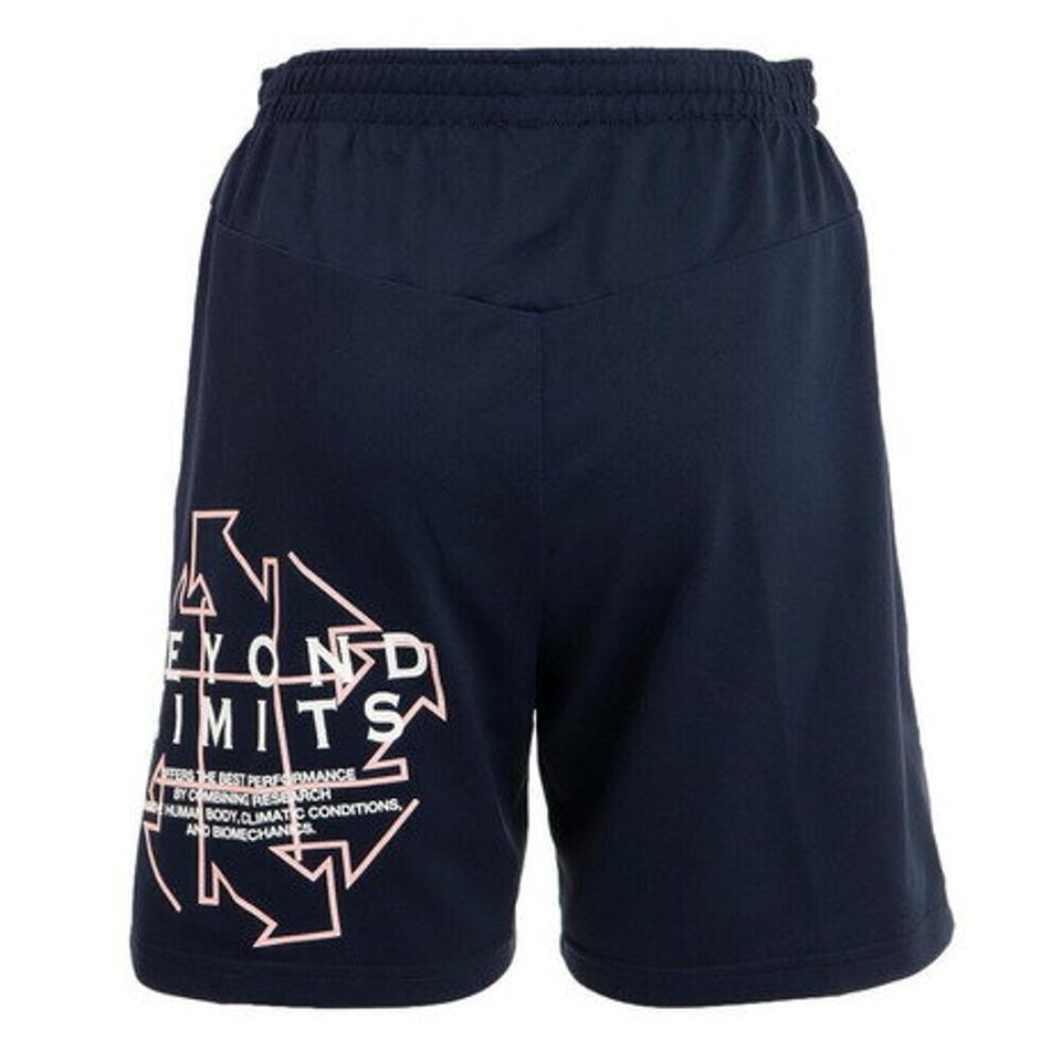 【3点10％OFFクーポン対象！10/26まで】デサント（DESCENTE）（レディース）バレーボールウェア レディース プラクティスパンツ DVWTJD80 NV 股下L寸16cm