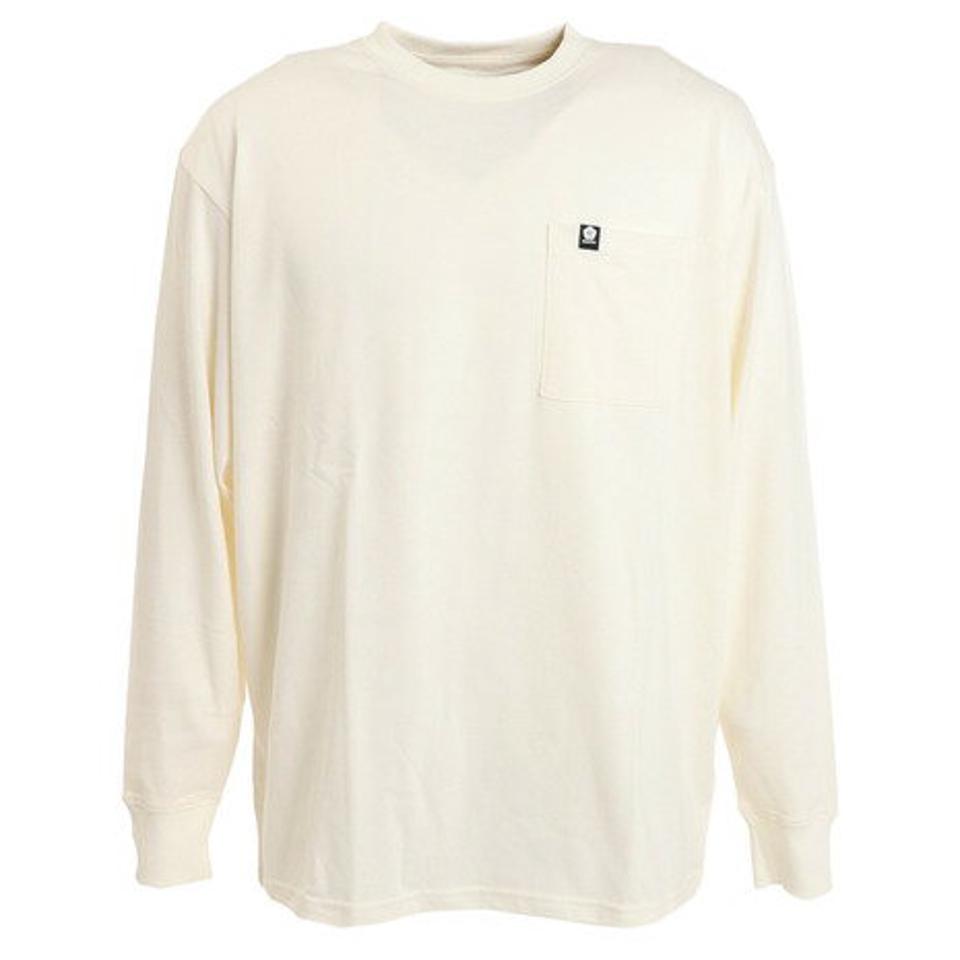 セッションズ（SESSIONS）（メンズ）SKATE PHOTO 長袖Tシャツ 227191 WHT