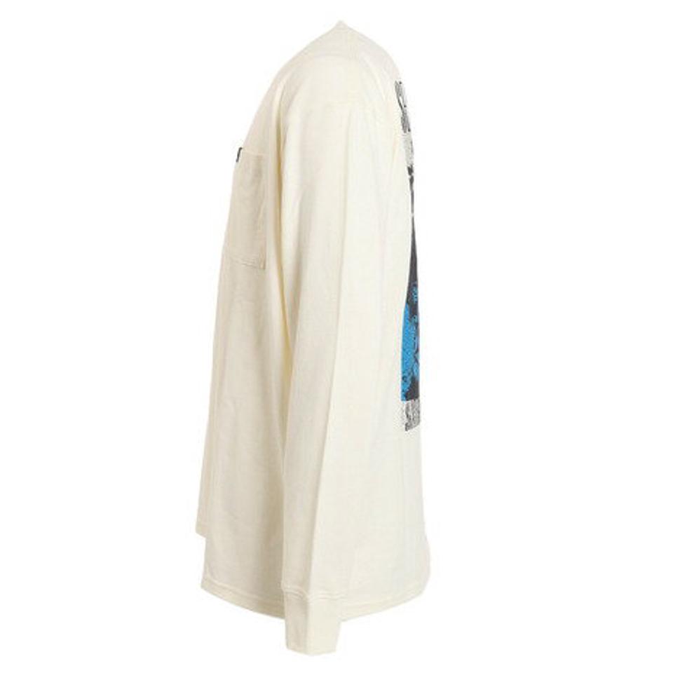 セッションズ（SESSIONS）（メンズ）SKATE PHOTO 長袖Tシャツ 227191 WHT