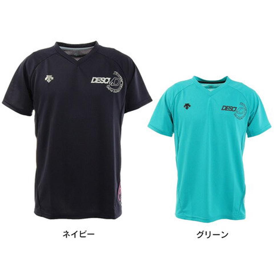 デサント（DESCENTE）（メンズ、レディース）バレーボールウェア 半袖プラクティスシャツ DVUTJA52