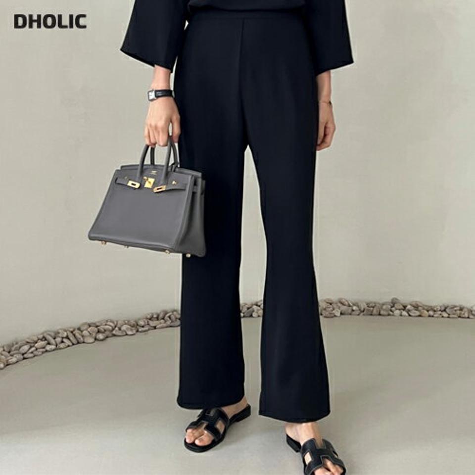 バックゴムスラックス・p003688 レディース 【pt】パンツ ロング丈 単色 無地 シンプル ベーシック バックゴム ウエストゴム スラックス ワイド ゆったり 楽ちん 春 夏 大人 韓国ファッション MKT