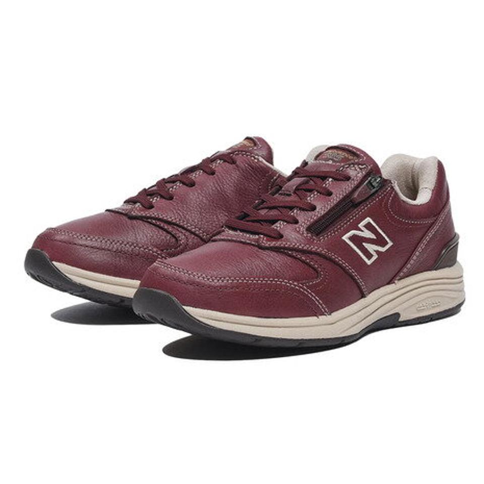 ニューバランス（new balance）（レディース）カジュアルシューズ WW585 BB エンジ WW585BB2E スニーカー スポーツ シューズ ウォーキング 防水 ファスナー