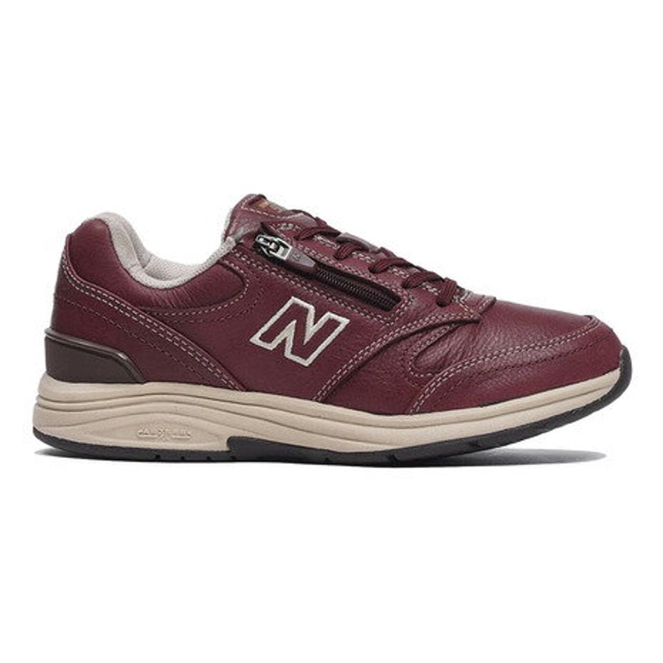 ニューバランス（new balance）（レディース）カジュアルシューズ WW585 BB エンジ WW585BB2E スニーカー スポーツ シューズ ウォーキング 防水 ファスナー
