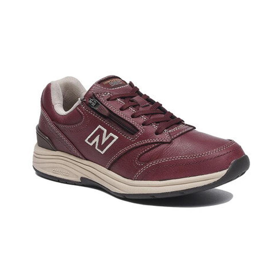 ニューバランス（new balance）（レディース）カジュアルシューズ WW585 BB エンジ WW585BB2E スニーカー スポーツ シューズ ウォーキング 防水 ファスナー