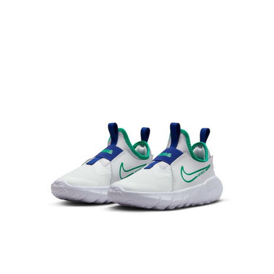 ナイキ（NIKE）（キッズ）ジュニアスニーカー フレックス ランナー 2 ホワイト DJ6040-102 スニーカー カジュアル シューズ 登園 登校 公園 運動