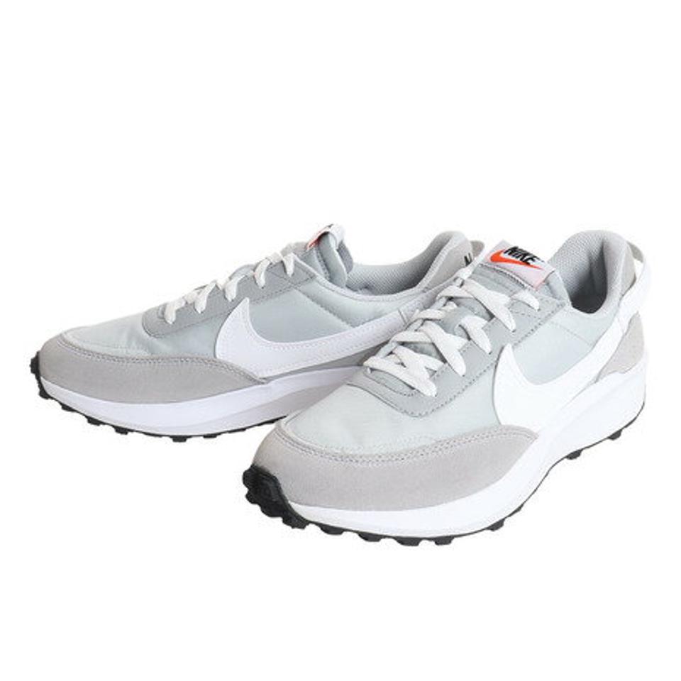 ナイキ（NIKE）（メンズ）スニーカー ワッフル デビュー グレー DH9522-003 スポーツ カジュアル シューズ タウン 日常履き デイリーユース 耐久性 軽量