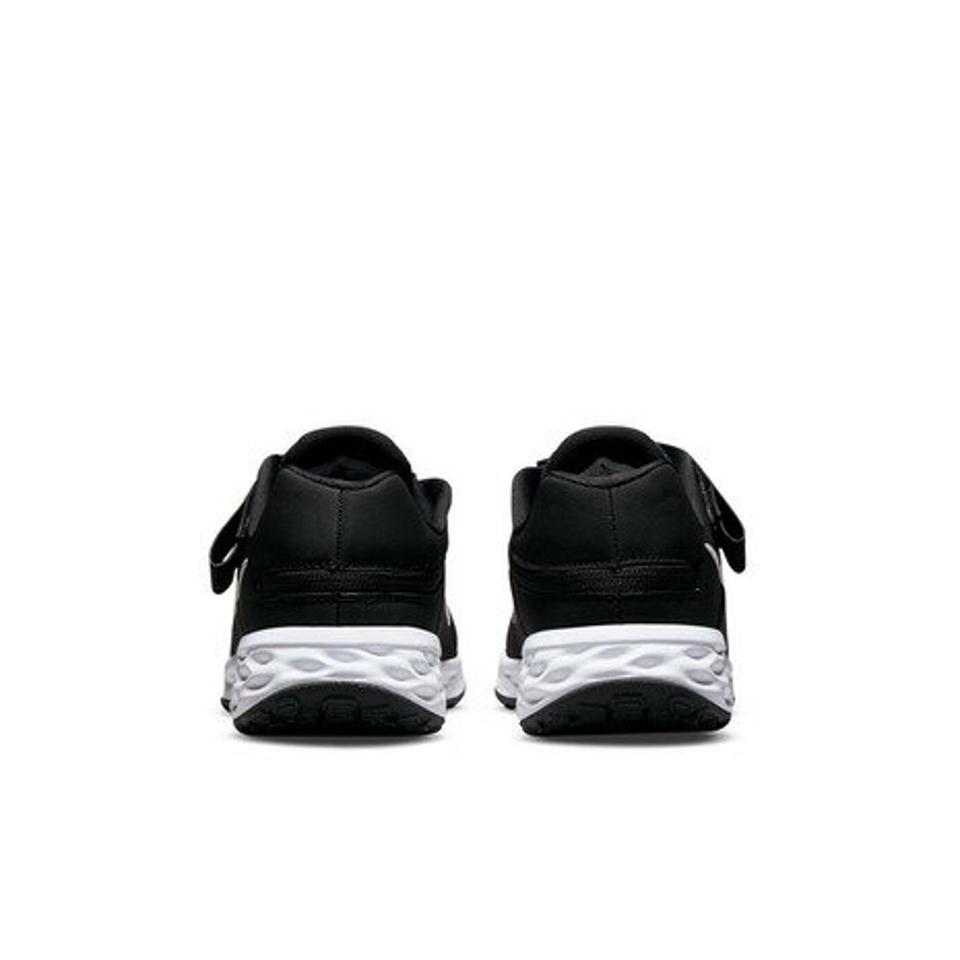ナイキ（NIKE）（キッズ）ジュニア スポーツ シューズ レボリューション6 フライイーズ ブラック DD1113-003 スニーカー ベルクロ カジュアル 登校 運動