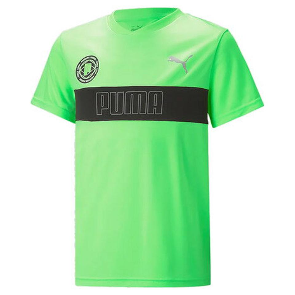 【12/10 24h限定 エントリー＆対象4店舗買い回りで最大P10倍！】プーマ（PUMA）（キッズ）ボーイズ ACTIVE SPORTS ポリ グラフィック 半袖 Tシャツ 675822 34 FYEL