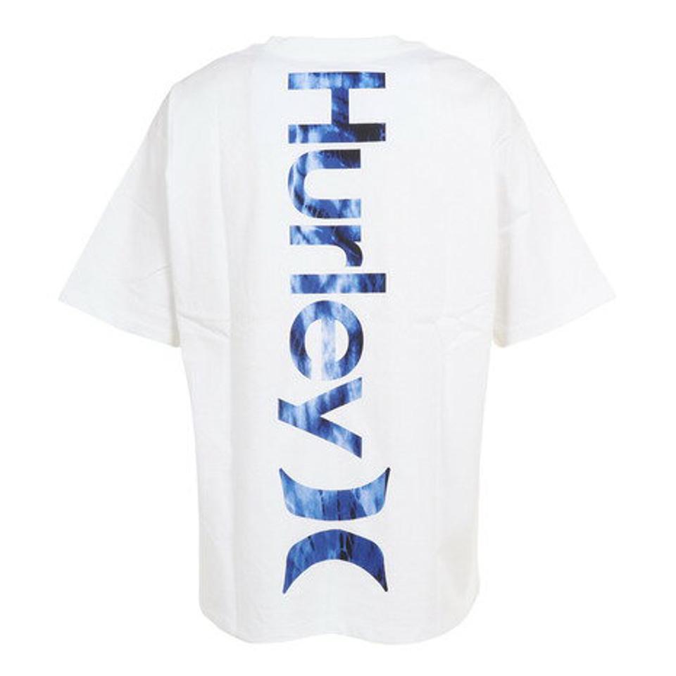 【1/25 24h限定 エントリー＆対象3店舗買い回りで最大P10倍！】ハーレー（HURLEY）（メンズ）OS BACK TD LOGO 半袖Tシャツ MSS2310021-WHT