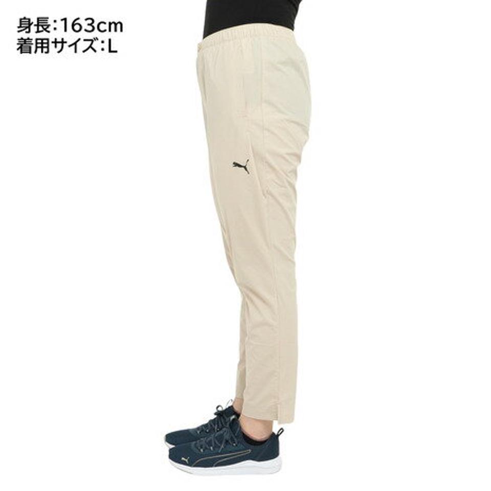 プーマ（PUMA）（レディース）PCPC ウーブン テーパード クロップド パンツ 674943 88 BEG