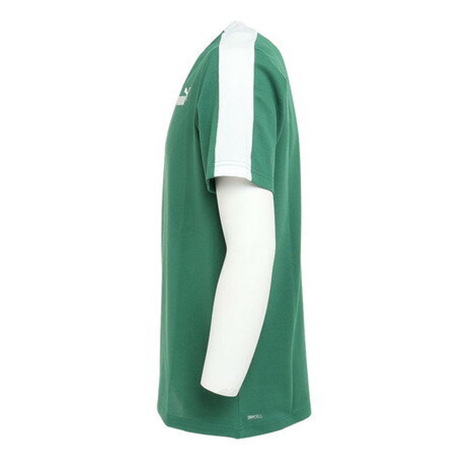 プーマ（PUMA）（メンズ）半袖Tシャツ メンズ CORE HERITAGE 674920 37 GRN