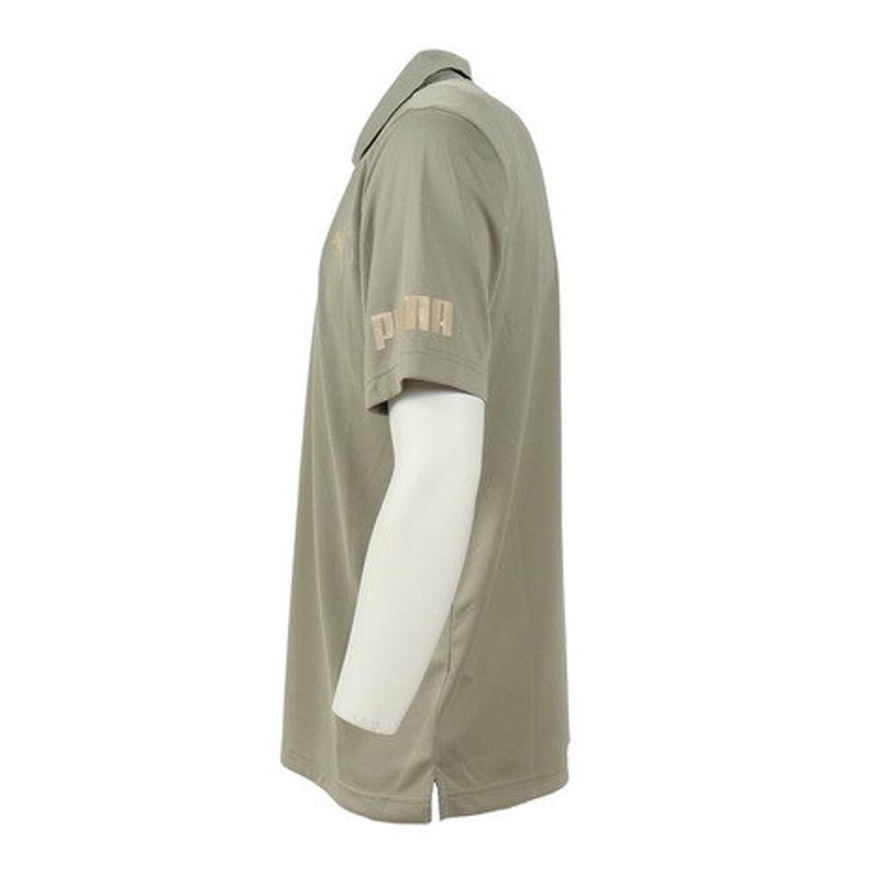プーマ（PUMA）（メンズ）半袖ポロシャツ メンズ DRY PLUS COOL 523778 90 KHK