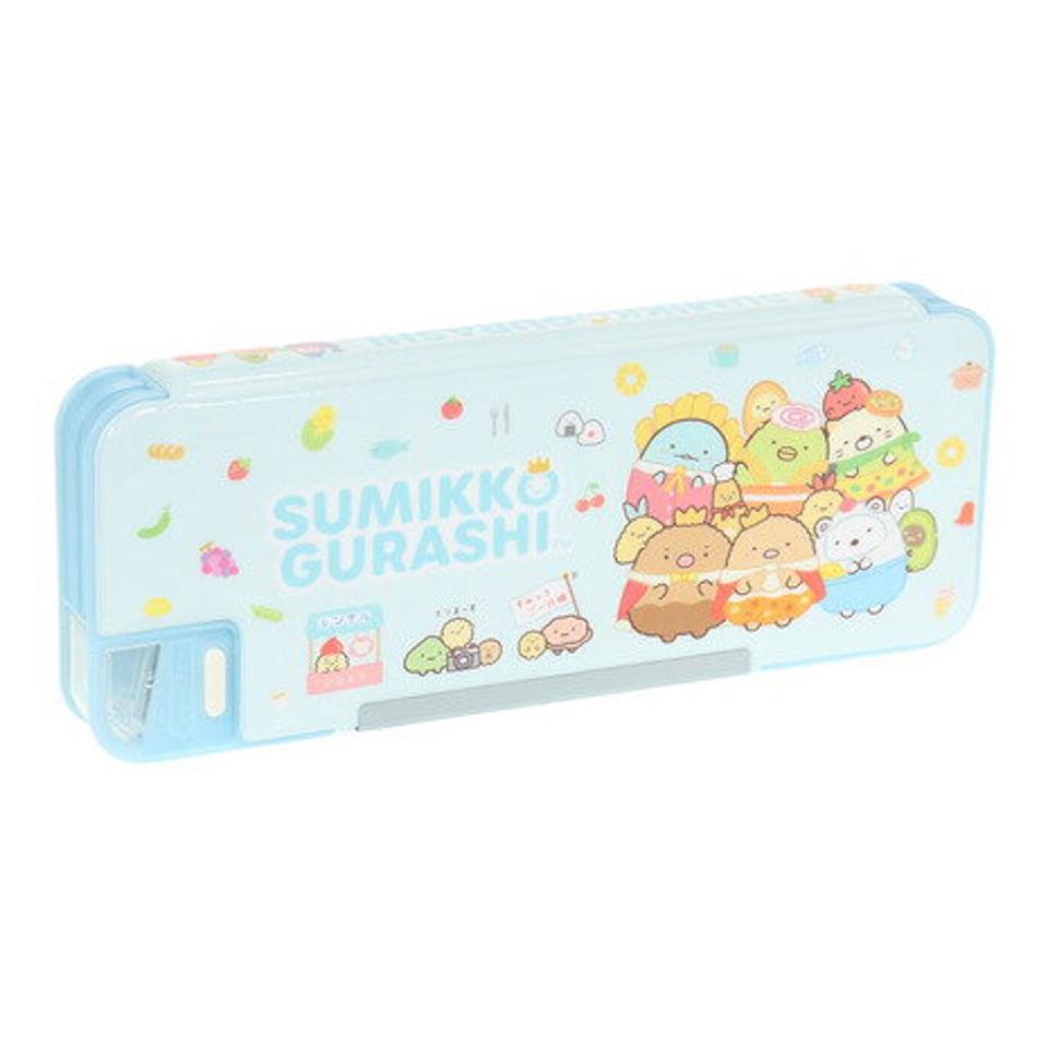 すみっコぐらし（Sumikkogurashi）（キッズ）ソフトペンケース ようこそ!たべものおうこく PT10902