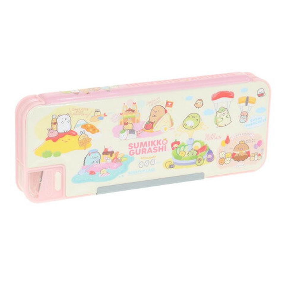 すみっコぐらし（Sumikkogurashi）（キッズ）ソフトペンケース ようこそ!たべものおうこく PT10901