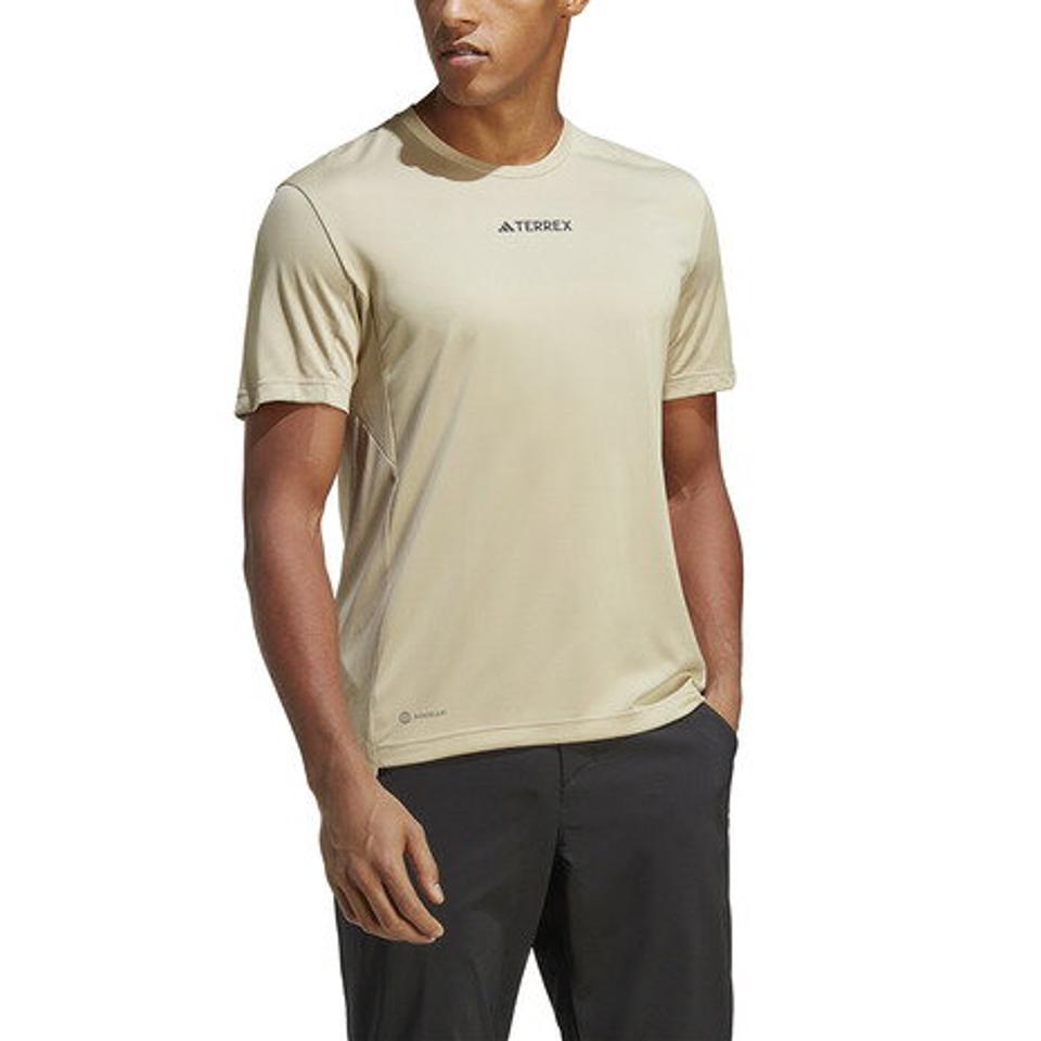 アディダス（adidas）（メンズ）半袖 Tシャツ テレックス マルチ 半袖Tシャツ QF310-HM4045 ベージュ