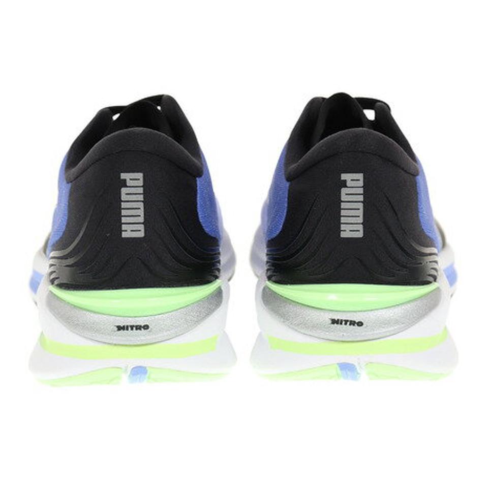 プーマ（PUMA）（メンズ）ランニングシューズ エレクトリファイ ニトロ 2 ブルー 37681408 スニーカー ジョギング トレーニング クッション性 軽量