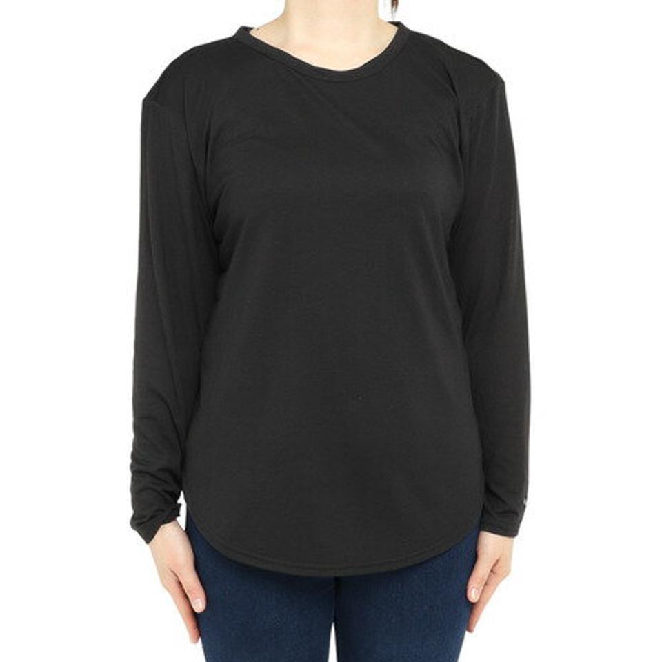 【6/5 24h限定 エントリー＆対象4店舗買い回りで最大P10倍！】プーマ（PUMA）（レディース）長袖Tシャツ レディース ヨガ スタジオ 523536 01 BLK