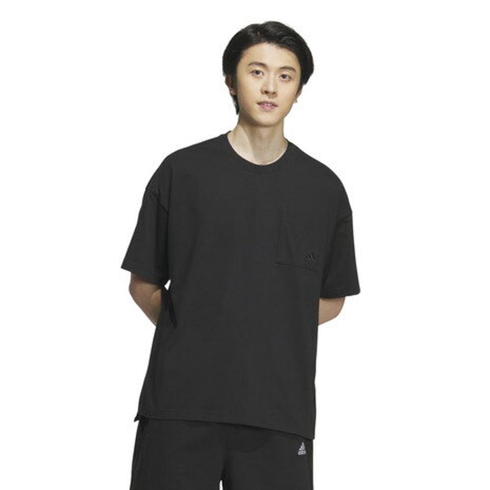 アディダス（adidas）（メンズ）半袖Tシャツ メンズ オーバーサイズ シルエット ヘビーコットン IJG09-IK4289