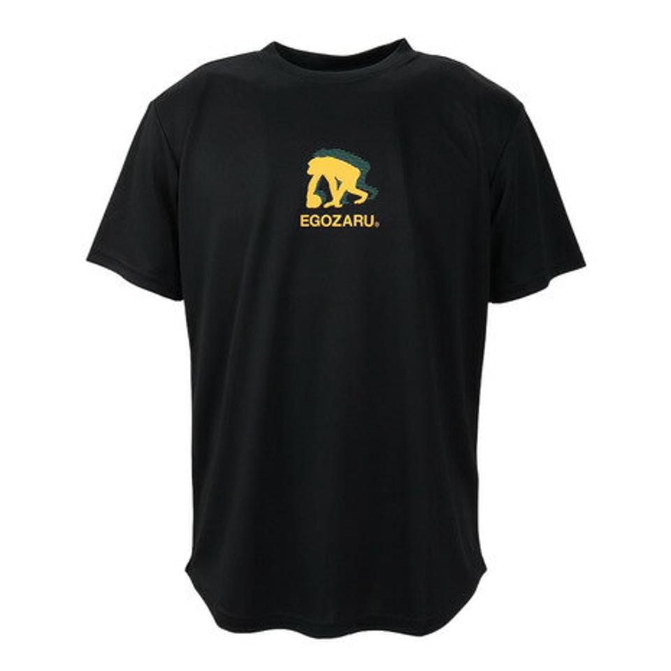エゴザル（EGOZARU）（メンズ、レディース）バスケットボールウェア ワイドジオメトリックバックプリントTシャツ EZST-S2306
