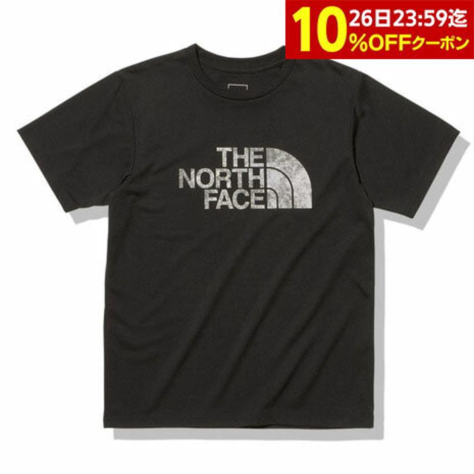 【10%OFFクーポン対象！8/17まで】ノースフェイス（THE NORTH FACE）（メンズ）半袖Tシャツ メンズ ハイパーロックロゴTシャツ NT32375 K
