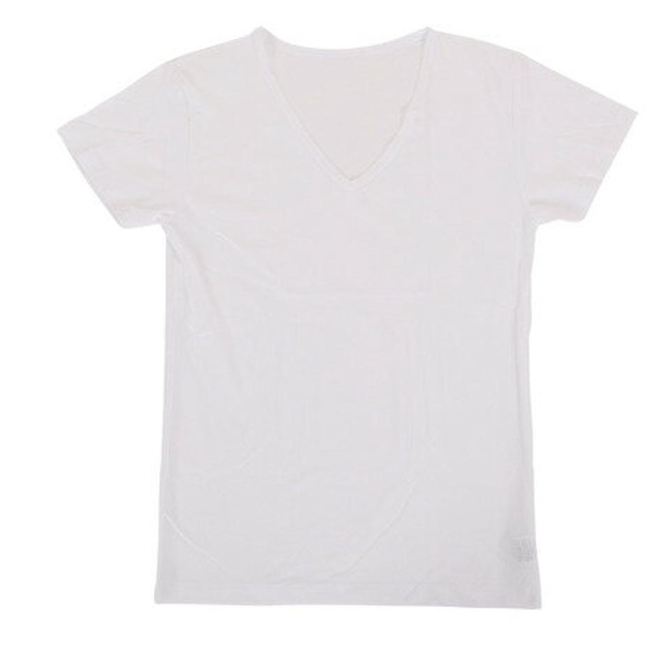 その他ブランド（OTHER BRAND）（メンズ）ドライプラス 半袖Vネック アンダーシャツ 891PA0ASC6115WHT
