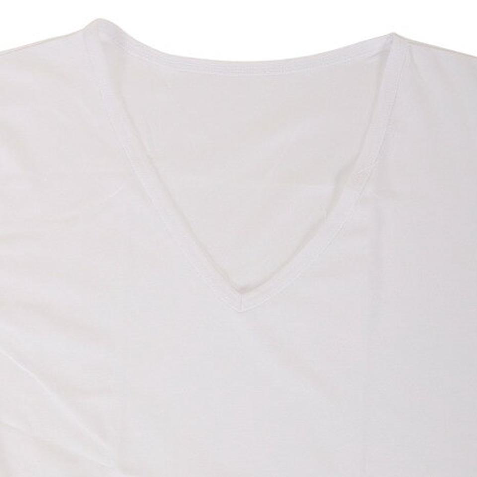 その他ブランド（OTHER BRAND）（メンズ）ドライプラス 半袖Vネック アンダーシャツ 891PA0ASC6115WHT