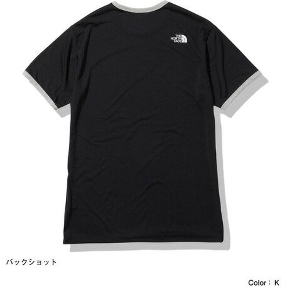 ノースフェイス（THE NORTH FACE）（メンズ）半袖Tシャツ メンズ リンガーティーTシャツ NT32373 K