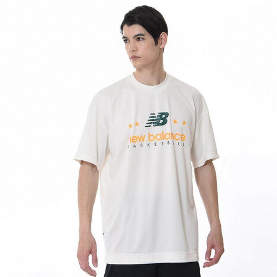 ニューバランス（new balance）（メンズ、レディース）バスケットボールウェア Graphic Tシャツ AMT35140