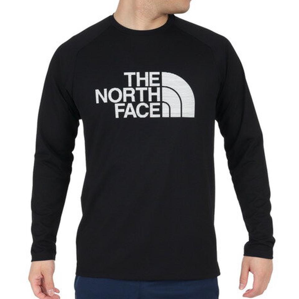 ノースフェイス（THE NORTH FACE）（メンズ）ロングスリーブGTDロゴクルーシャツ NT12377