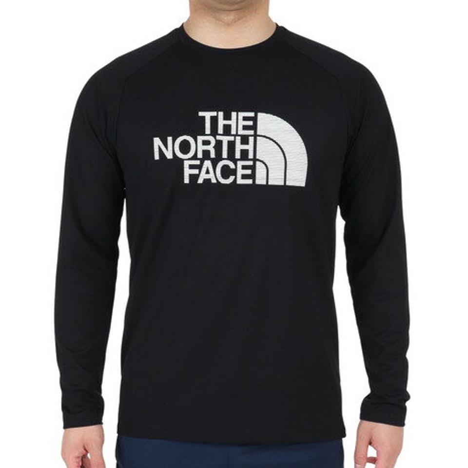 ノースフェイス（THE NORTH FACE）（メンズ）ロングスリーブGTDロゴクルーシャツ NT12377
