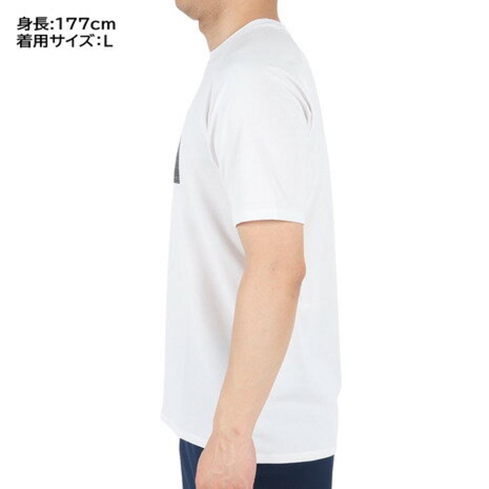 ノースフェイス（THE NORTH FACE）（メンズ）ショートスリーブGTDロゴクルーシャツ NT12376 W