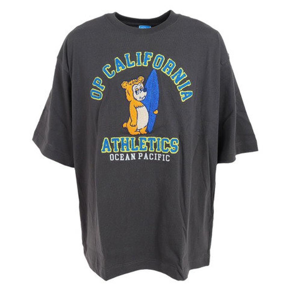 オーシャンパシフィック（Ocean Pacific）（メンズ） 半袖Tシャツ メンズ ベア 刺繍 513502CGY