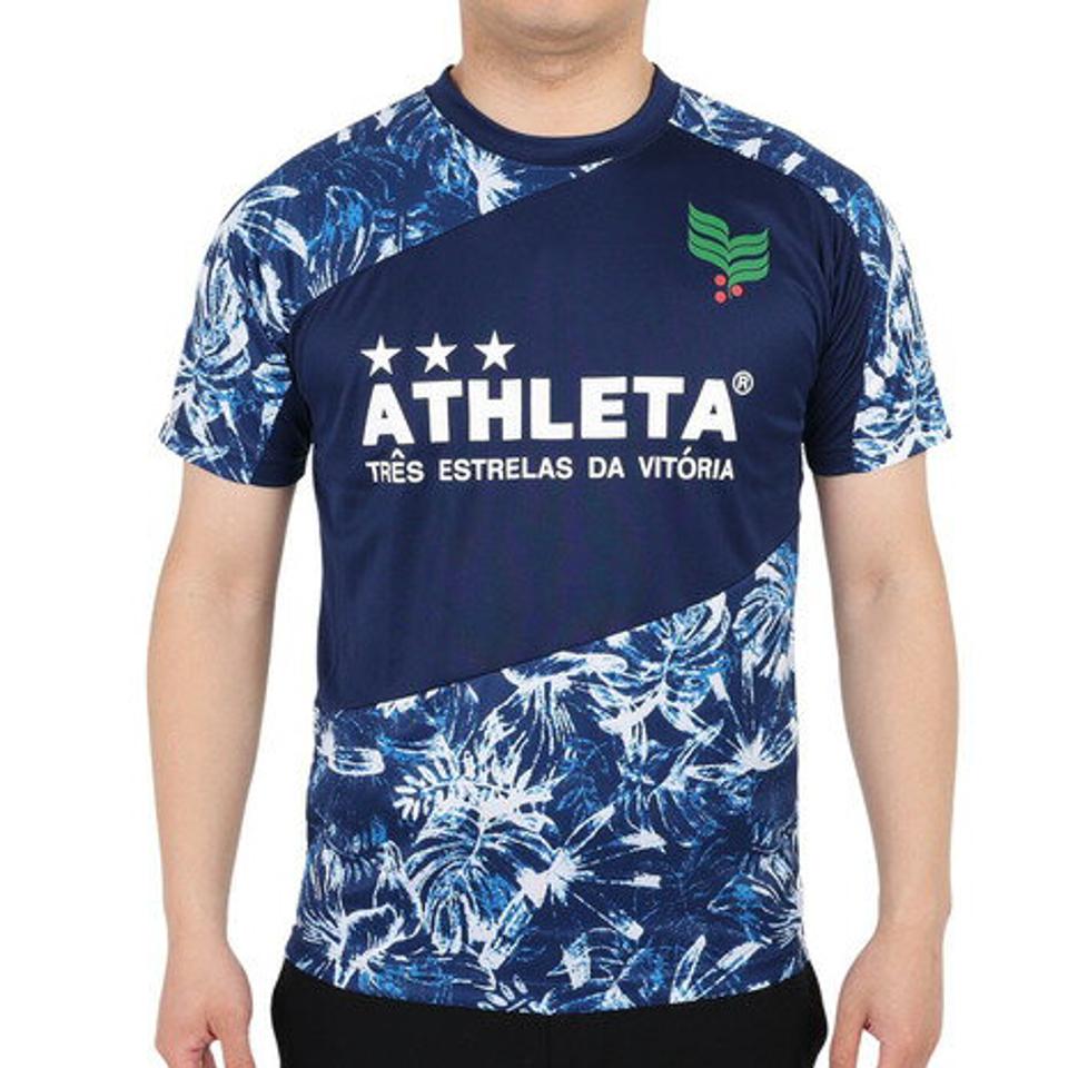 【2点10%OFFクーポン対象！8/17まで】アスレタ（ATHLETA）（メンズ）サッカー フットサルウェア 総柄プラシャツ XE-438