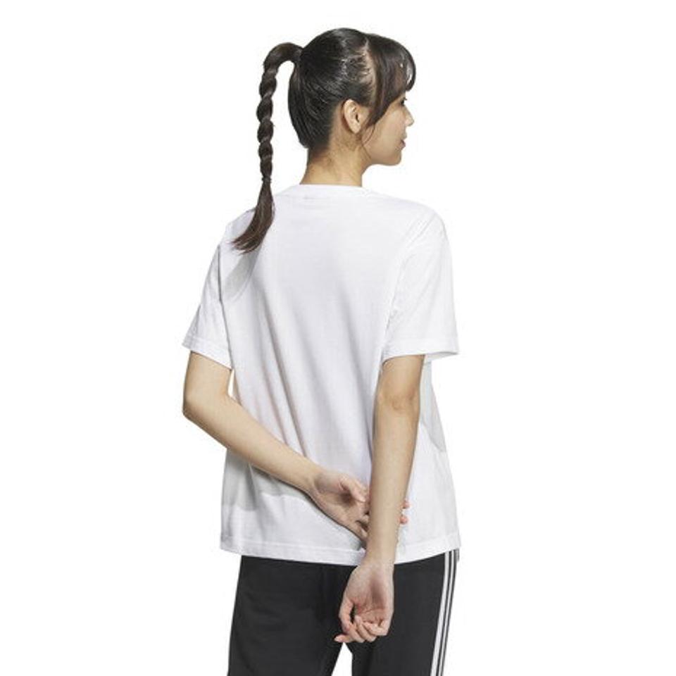 【20%OFFクーポン対象！3/17まで】アディダス（adidas）（レディース）半袖Tシャツ レディース ボタニカルグラフィック ルーズフィット IHU94