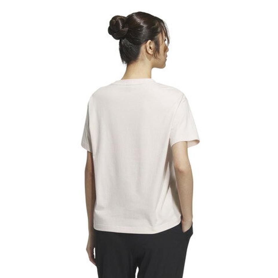 アディダス（adidas）（レディース）半袖Tシャツ レディース フラワーグラフィック ルーズフィット IDF63-IK9312