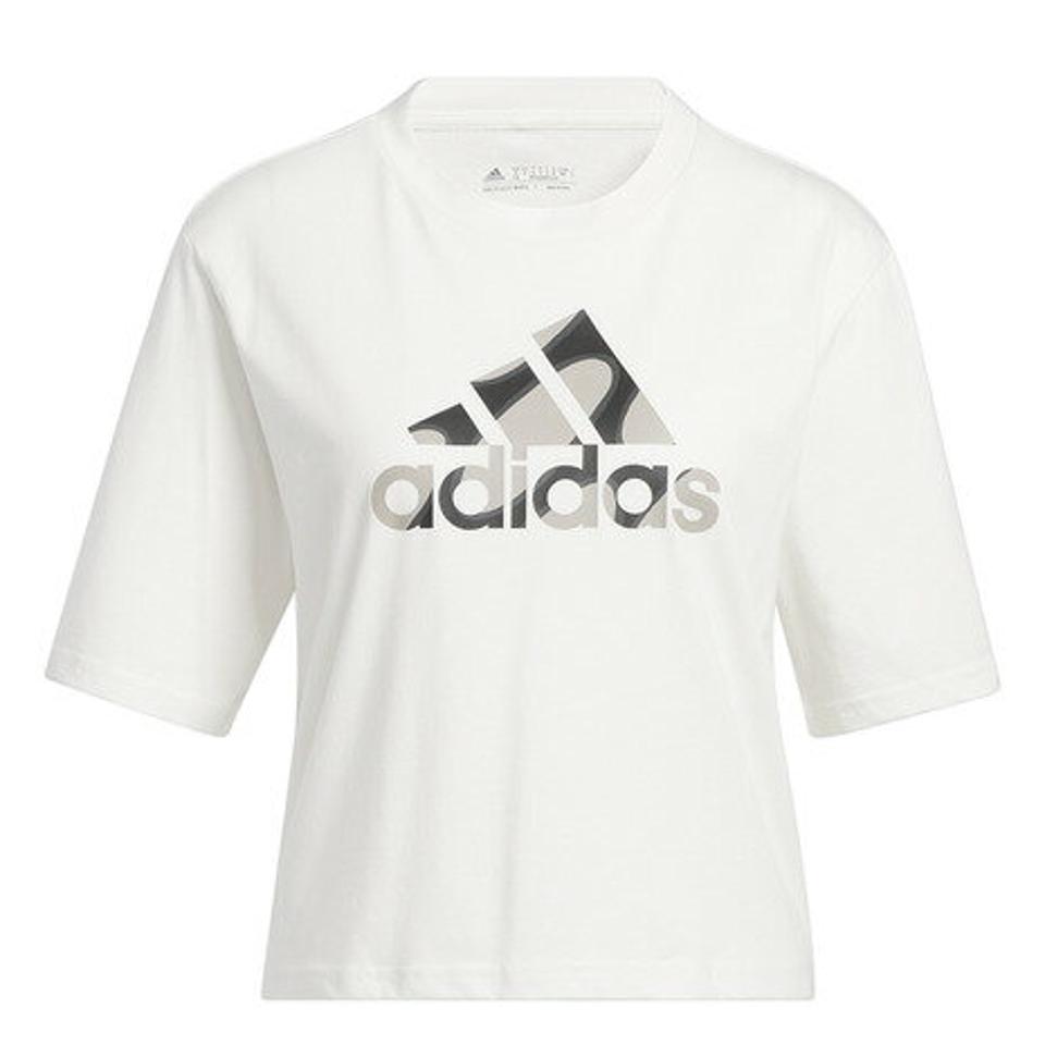 アディダス（adidas）（レディース）半袖シャツ レディース マリメッコ クロップTシャツ ETP27-HR2995