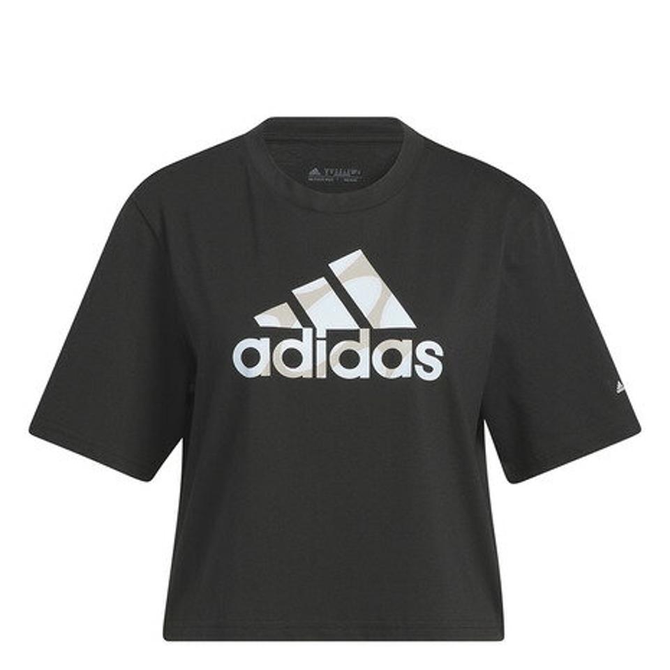 アディダス（adidas）（レディース）半袖シャツ レディース マリメッコ クロップTシャツ ETP27-HR2994