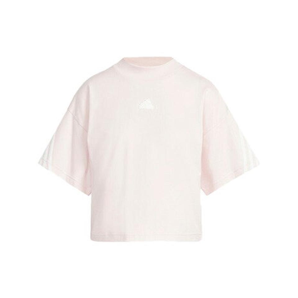 アディダス（adidas）（レディース）半袖シャツ レディース フューチャーアイコン スリーストライプス EAW22-IB8520