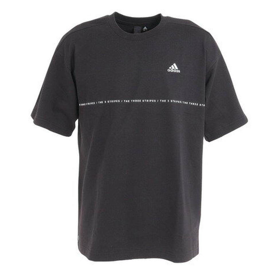 【ポイント10倍!9/11 1:59まで】アディダス(adidas)(メンズ、レディース)半袖Tシャツ メンズ ワーディング ルーズフィット BXF29-IA9431 IA9449 IA9450