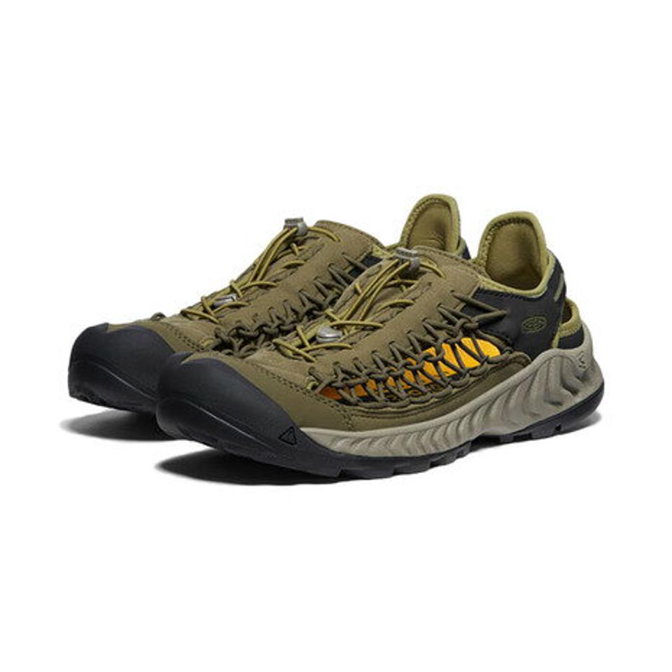キーン（KEEN）（メンズ）カジュアルシューズ ユニーク ネクシス オリーブ 1027283 プール ビーチ ウォッシャブル 軽量 速乾性