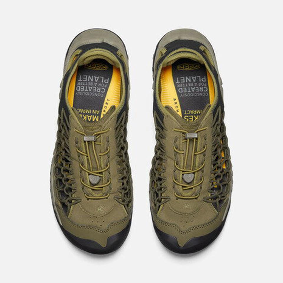 キーン（KEEN）（メンズ）カジュアルシューズ ユニーク ネクシス オリーブ 1027283 プール ビーチ ウォッシャブル 軽量 速乾性