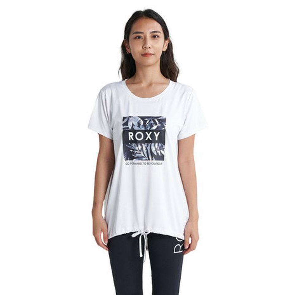 ロキシー（ROXY）（レディース）水陸両用 速乾 UVカット Tシャツ DEPARTURE 23SPRST231533WHT
