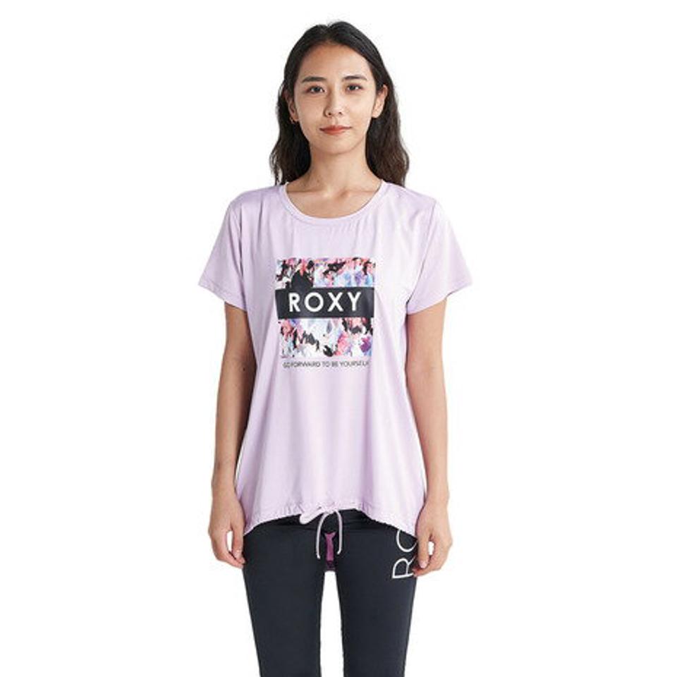 ロキシー（ROXY）（レディース）水陸両用 速乾 UVカット Tシャツ DEPARTURE 23SPRST231533LAV
