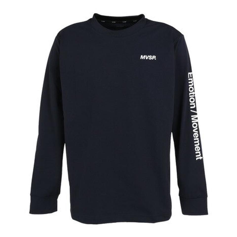 【10%OFFクーポン対象!9/21まで】デサント(DESCENTE)(メンズ)長袖Tシャツ メンズ SUNSCREEN ロゴ ロングシャツ DMMVJB56 NV