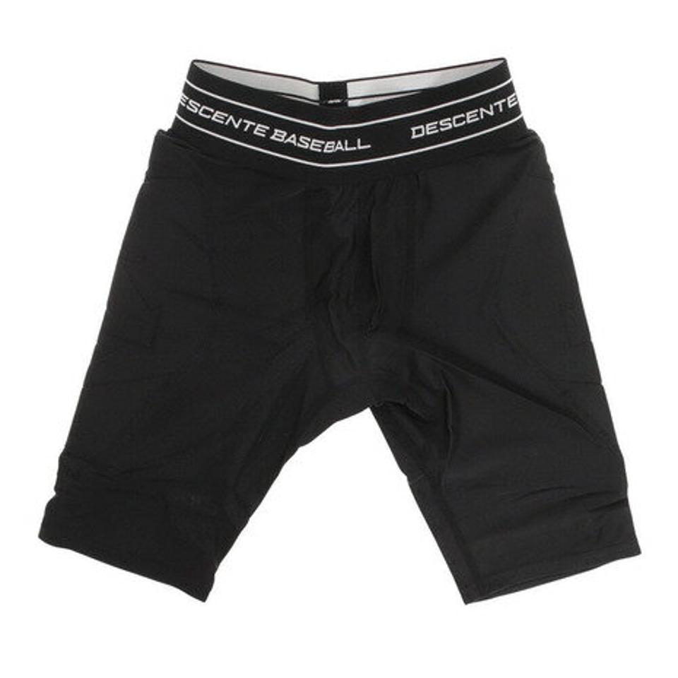 デサント（DESCENTE）（キッズ）ジュニア 野球 パッド付きスライディングパンツ JSTD-692P BLK