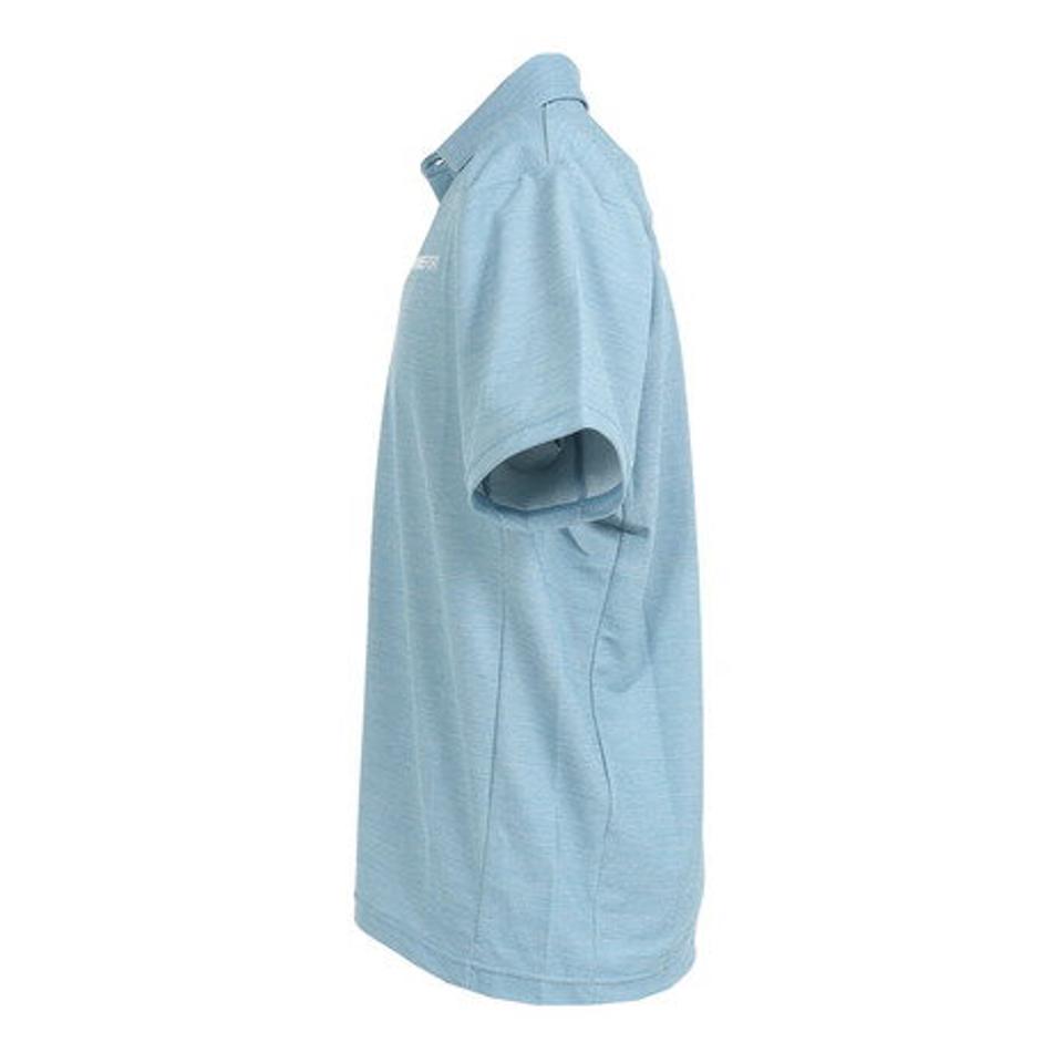 【10%OFFクーポン対象！8/10まで】デサント（DESCENTE）（メンズ）半袖ポロシャツ メンズ SUNSCREEN ミニ鹿の子 バックロゴ DMMVJA72 SAM