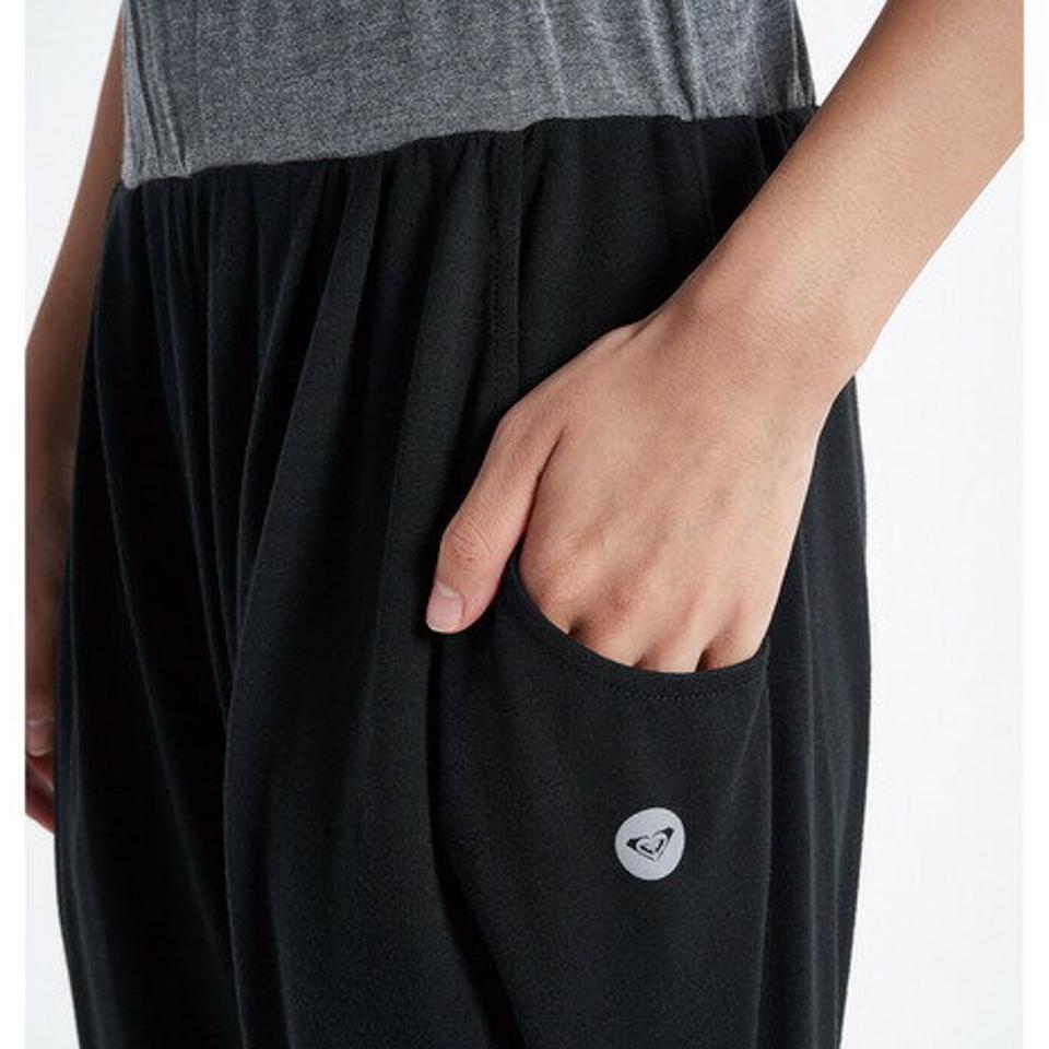 ロキシー（ROXY）（レディース）速乾 UVカット ヨガパンツ MY 1ST ROXY LOOSE PANTS 23SPRPT231516BLK